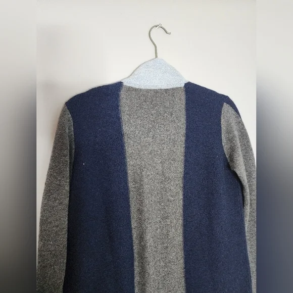 Cashmere Cashmere open color block cardigan size S 100%cashmere NWOT - Picture 11 of 12